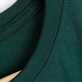 Bottle Green Plain Tee - mettwear 