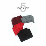 Pack of 5 Polo - mettwear 